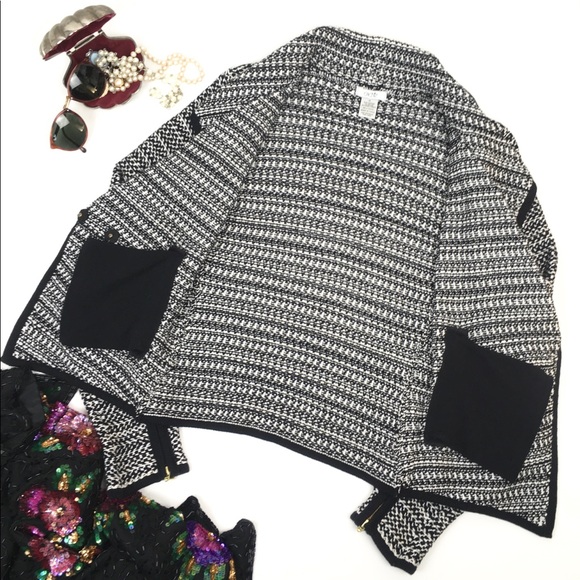 Vintage CACHÉ Stretch Tweed Blazer - Picture 4 of 8